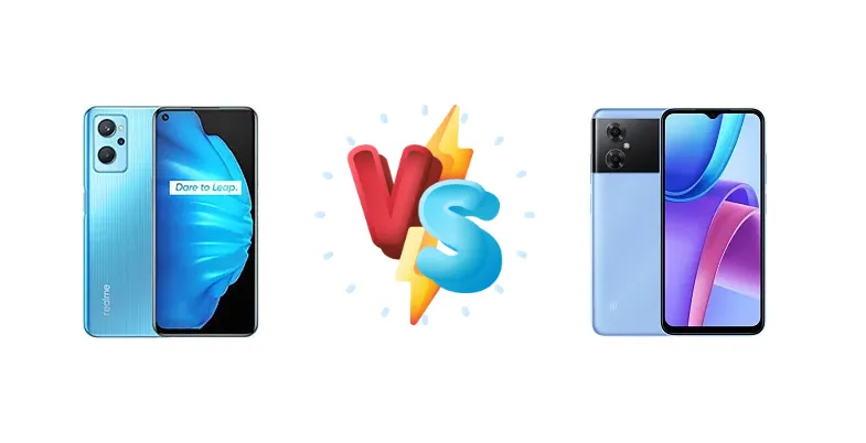 Realme 9i vs Xiaomi Redmi Note 11R