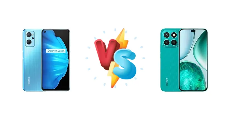 Realme 9i vs Honor X8c