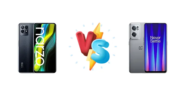 Realme Narzo 50 vs OnePlus Nord CE 2 5G