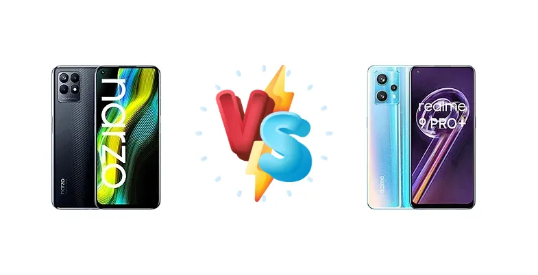Realme Narzo 50 vs Realme 9 Pro+