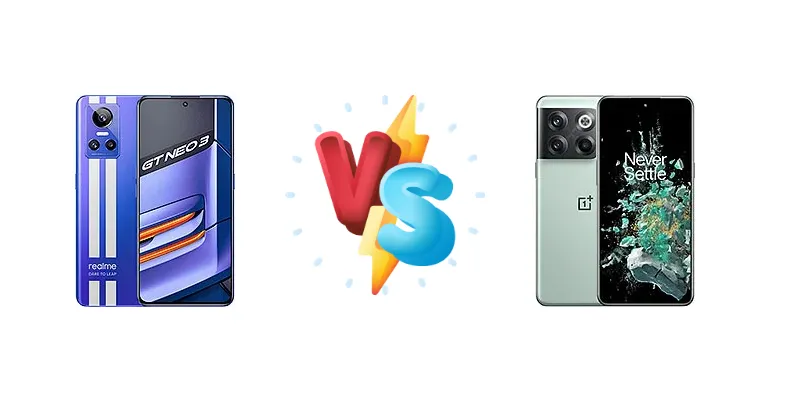 Realme GT Neo 3 vs OnePlus 10T