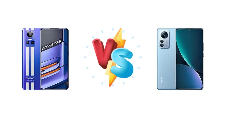 Realme GT Neo 3 vs Xiaomi 12 Pro (Dimensity)