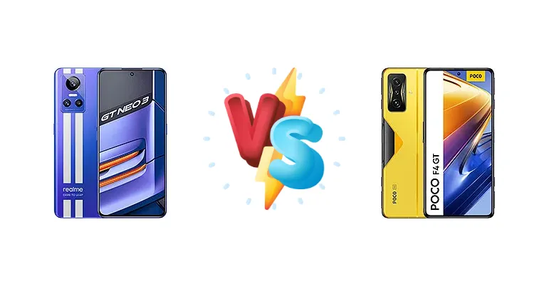 Realme GT Neo 3 vs Xiaomi Poco F4 GT