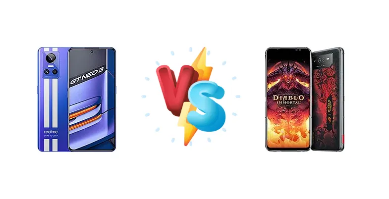 Realme GT Neo 3 vs Asus ROG Phone 6 Diablo Immortal Edition