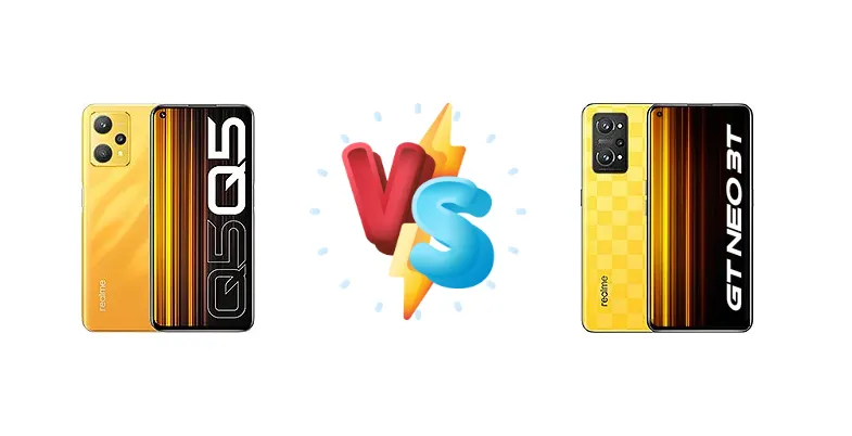 Realme Q5 vs Realme GT Neo 3T
