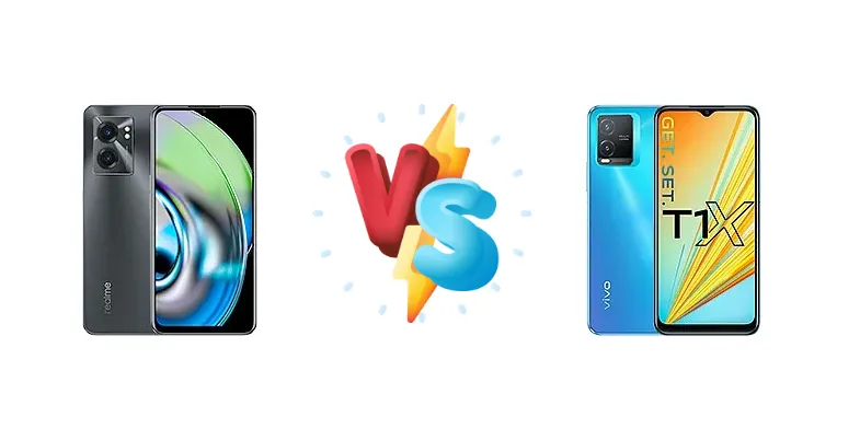 Realme V23 vs. vivo T1x (India): Dimensity 810 Speed vs. Snapdragon 680 Efficiency