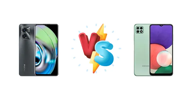 Realme V23i vs Samsung Galaxy A22 5G