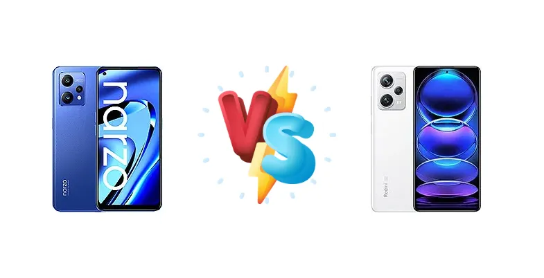 Realme Narzo 50 Pro vs Xiaomi Redmi Note 12 Pro+