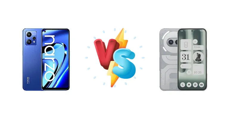 Realme Narzo 50 Pro vs Nothing Phone (2a) Plus