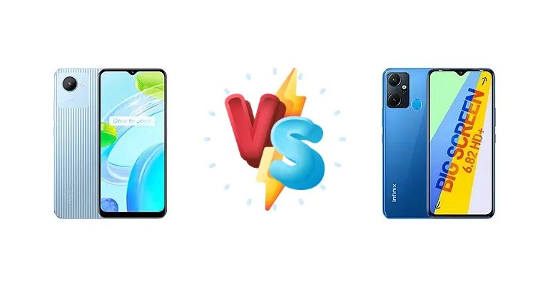 Realme C30 vs Infinix Smart 6 Plus (India)