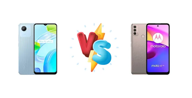 Realme C30 vs Motorola Moto E40