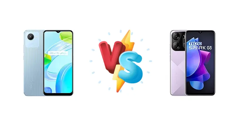 Realme C30 vs Tecno Spark Go 2023