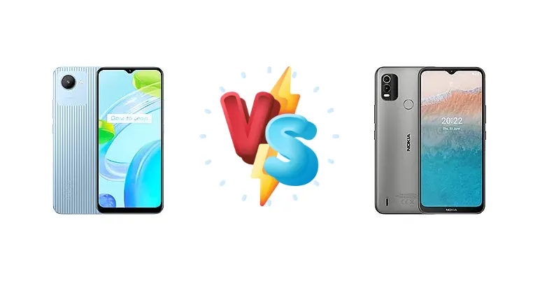 Realme C30 vs Nokia C21 Plus