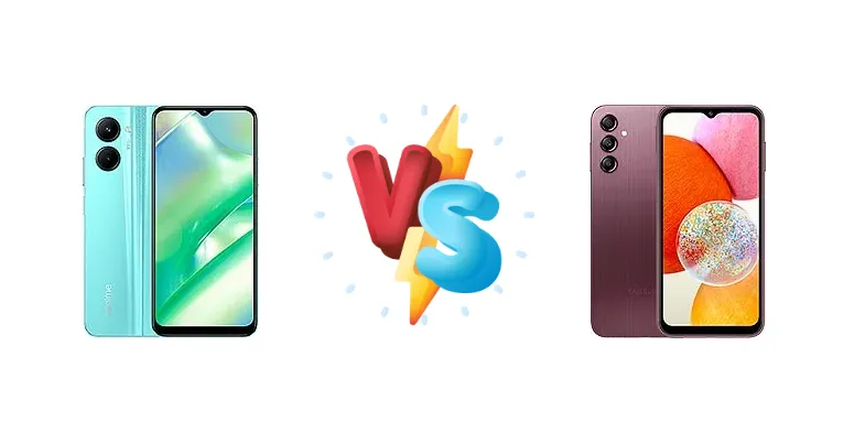 Realme C33 vs Samsung Galaxy A14