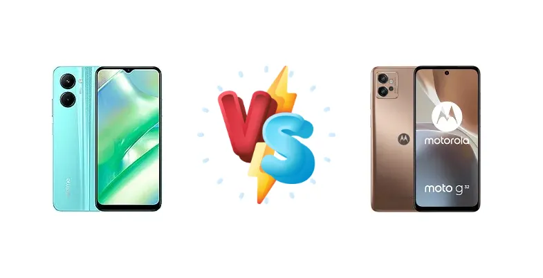 Realme C33 vs Motorola Moto G32