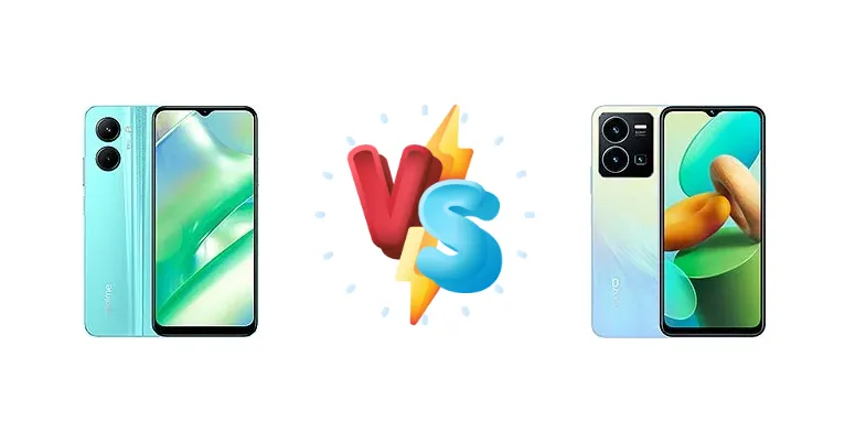 Realme C33 vs vivo Y22s (Europe)