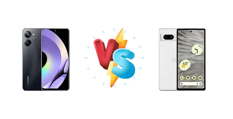 Realme 10 Pro vs Google Pixel 7a