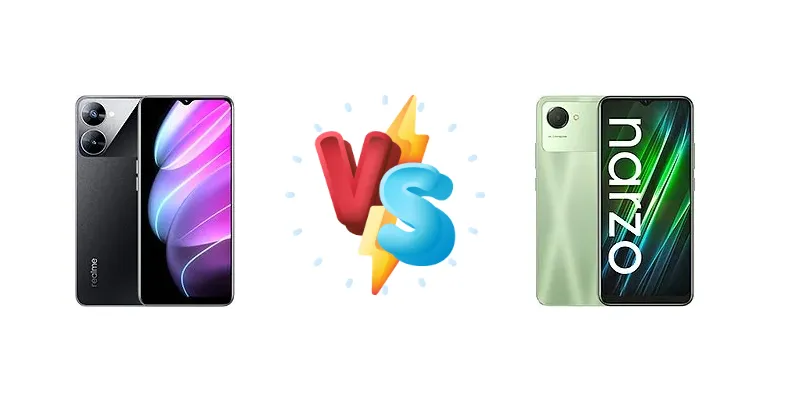 Realme V30 vs Realme Narzo 50i Prime