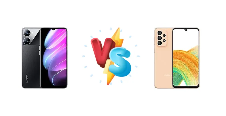 Realme V30 vs Samsung Galaxy A33 5G