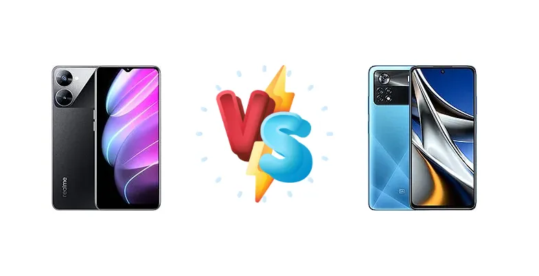 Realme V30 vs Xiaomi Poco X4 Pro 5G