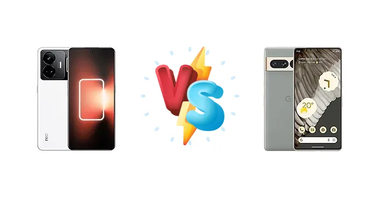 Realme GT Neo 5 vs Google Pixel 7 Pro