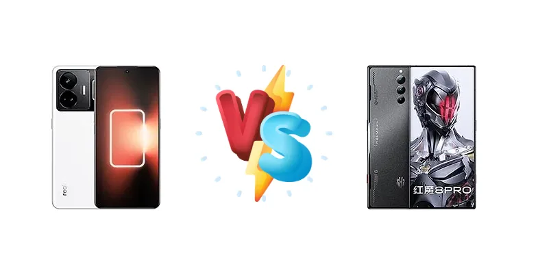Realme GT Neo 5 vs ZTE nubia RedMagic 8 Pro