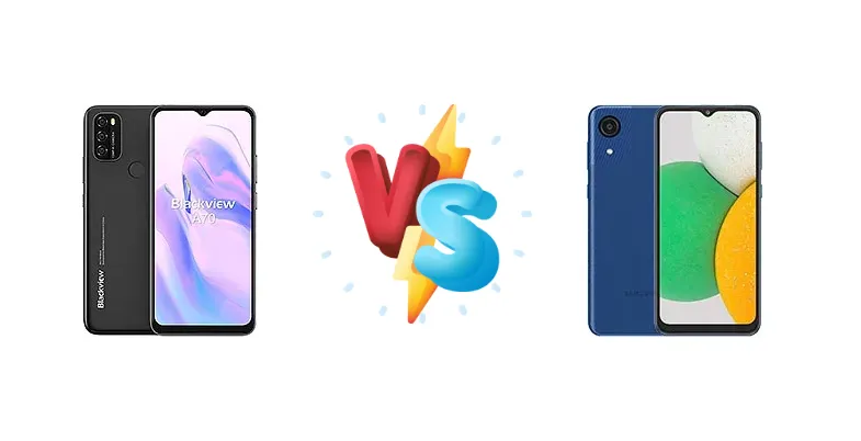 Blackview A70 vs Samsung Galaxy A03 Core