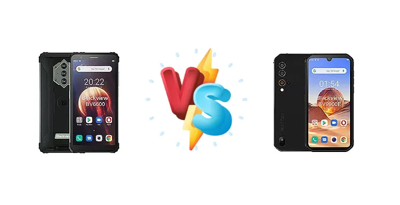 Blackview BV6600 vs Blackview BV9900E