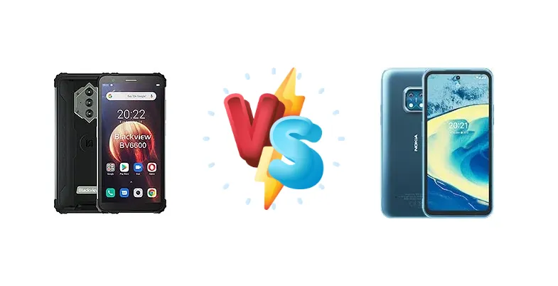 Blackview BV6600 vs Nokia XR20