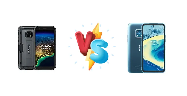 Blackview BV4900s vs Nokia XR20