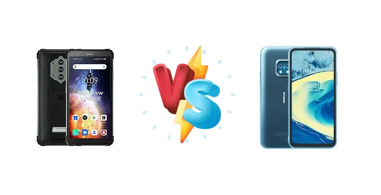 Blackview BV6600E vs Nokia XR20