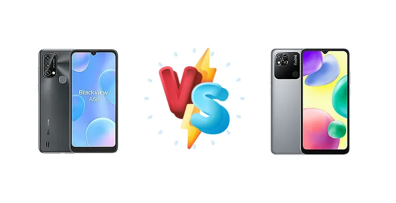 Blackview A50 vs Xiaomi Redmi 10A