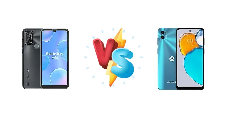 Blackview A50 vs Motorola Moto E22s