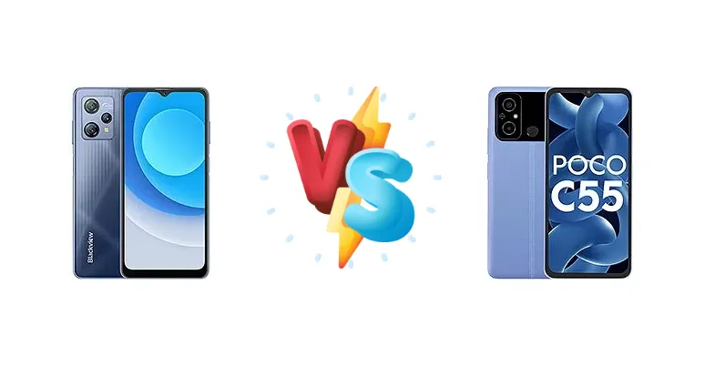 Blackview A53 Pro vs Xiaomi Poco C55
