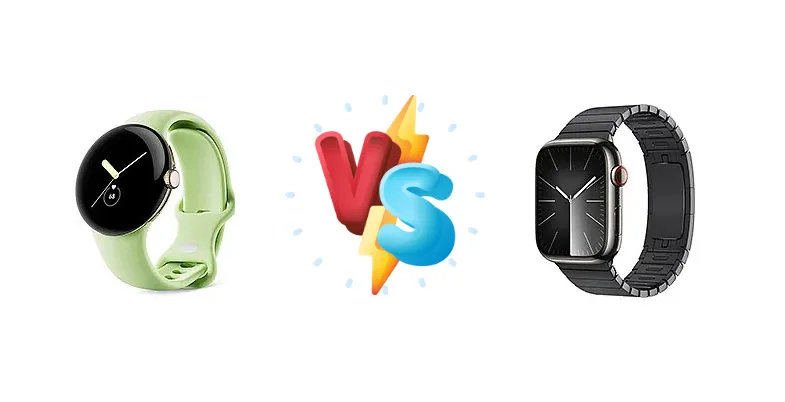 Google Pixel Watch vs Apple Watch Series 9