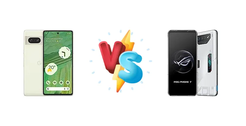 Google Pixel 7 vs Asus ROG Phone 7 Ultimate