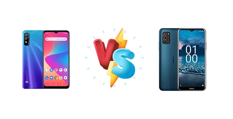 BLU G61 vs Nokia G100