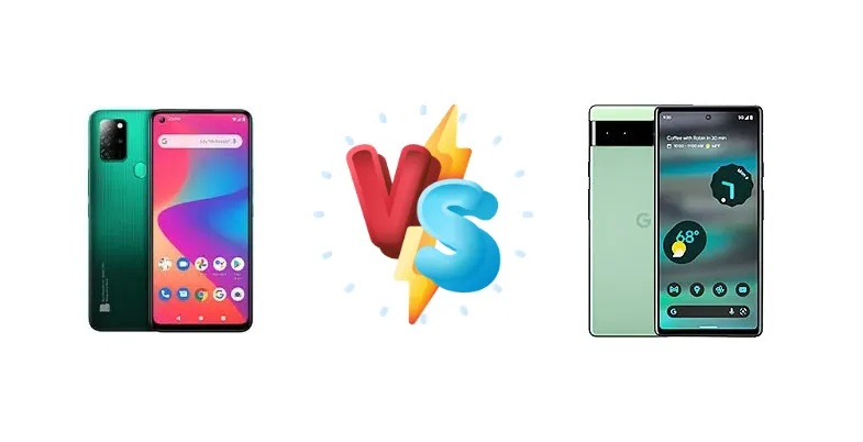 BLU G91 vs Google Pixel 6a