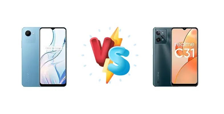 Realme C30s vs Realme C31