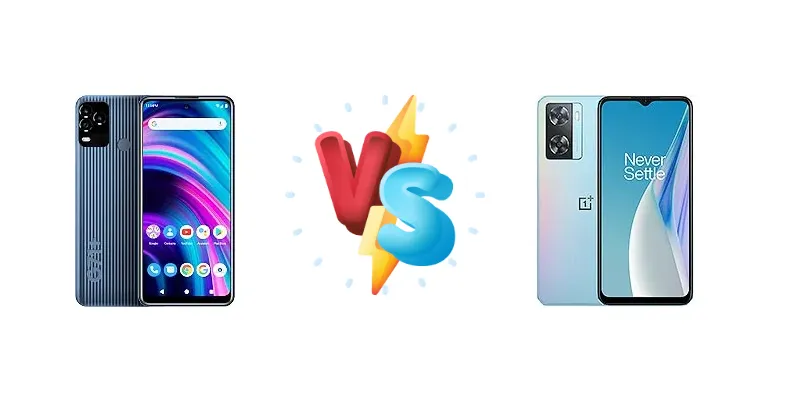 BLU G71+ vs OnePlus Nord N20 SE