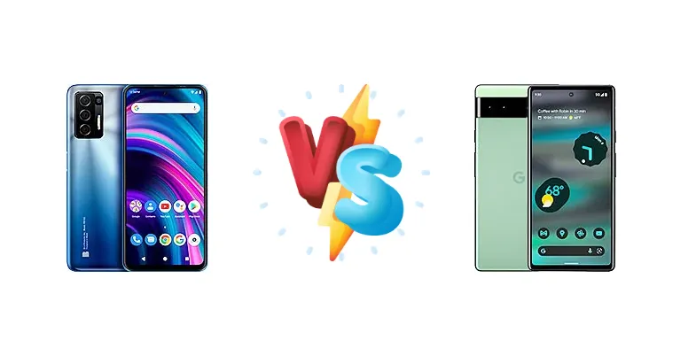 BLU F91 vs Google Pixel 6a