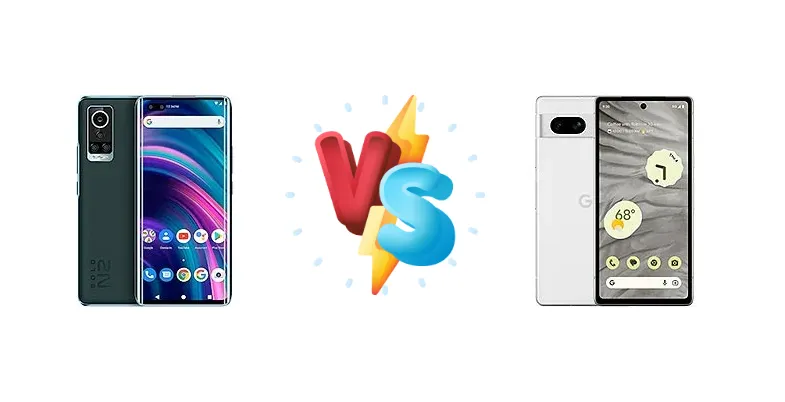 BLU Bold N2 vs Google Pixel 7a