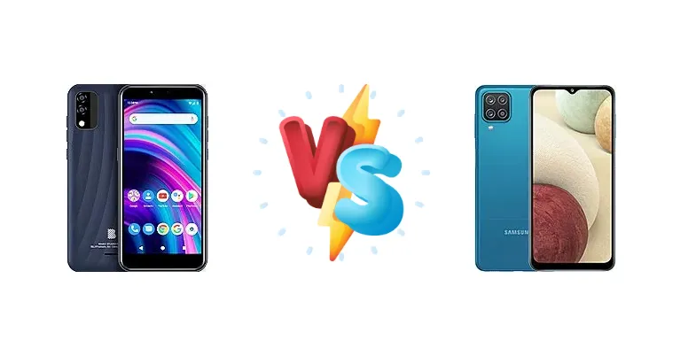 BLU Studio X5 Max vs Samsung Galaxy A12 (India)