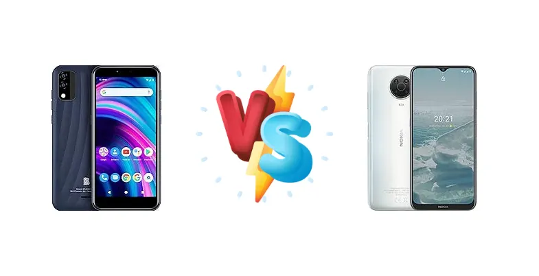 BLU Studio X5 Max vs Nokia G20