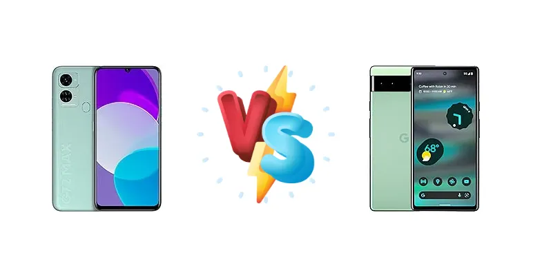 BLU G72 Max vs Google Pixel 6a
