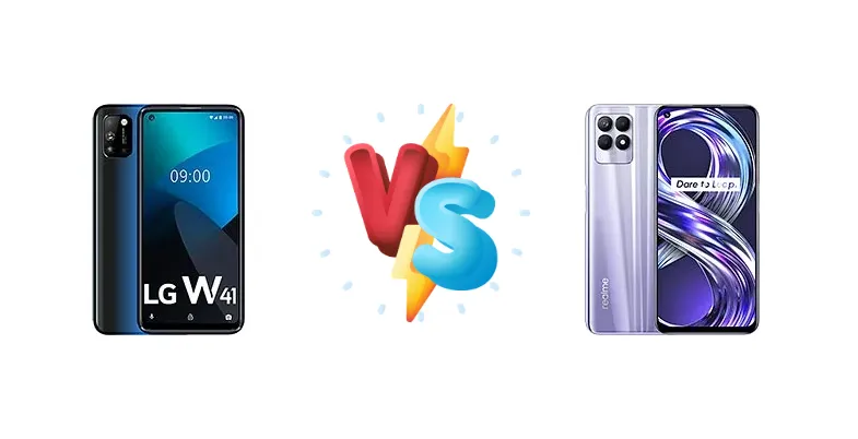LG W41 vs Realme 8i