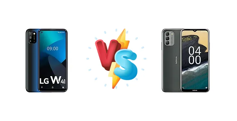 LG W41 vs Nokia G400