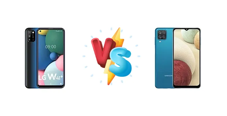LG W41+ vs Samsung Galaxy A12 (India)