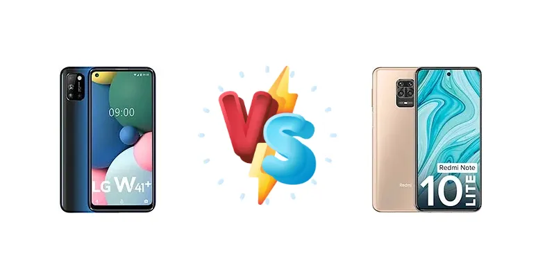 LG W41+ vs Xiaomi Redmi Note 10 Lite
