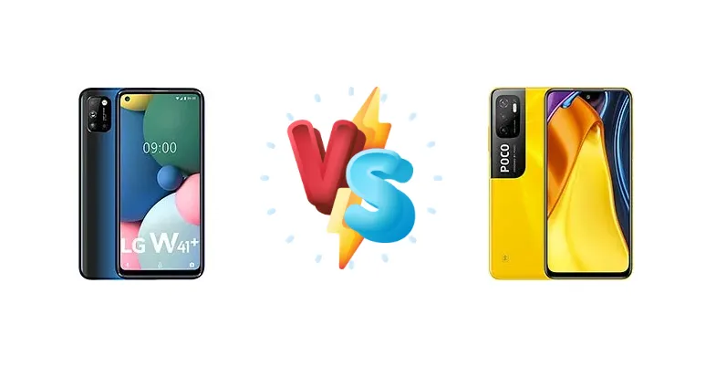 LG W41+ vs Xiaomi Poco M3 Pro 5G